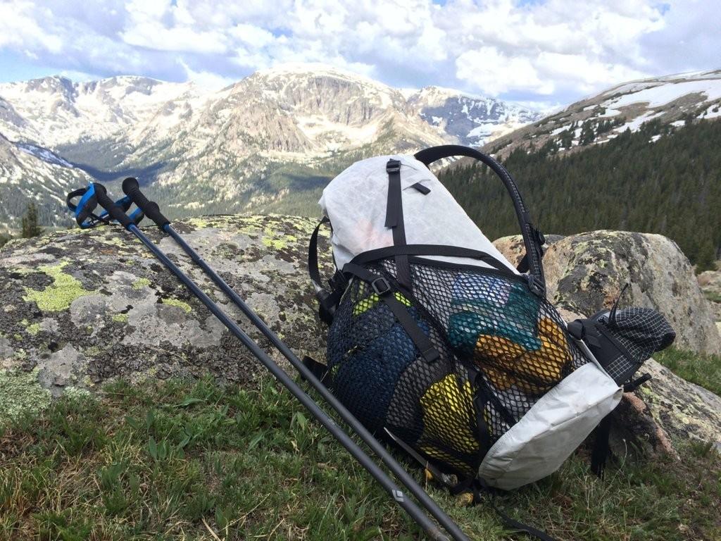 Ultralight backpacking checklist organized backpack gear layout