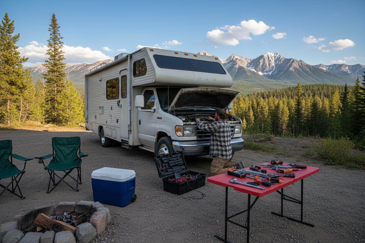 RV maintenance tools and parts