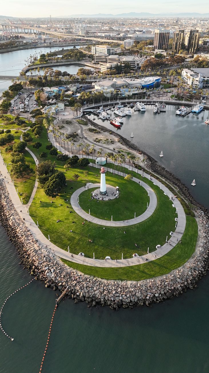 California RV parks close to urban waterfront areas