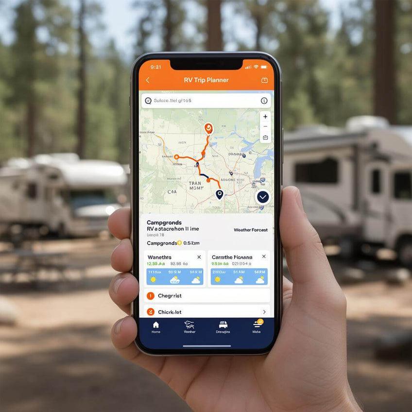 RV travel apps phone