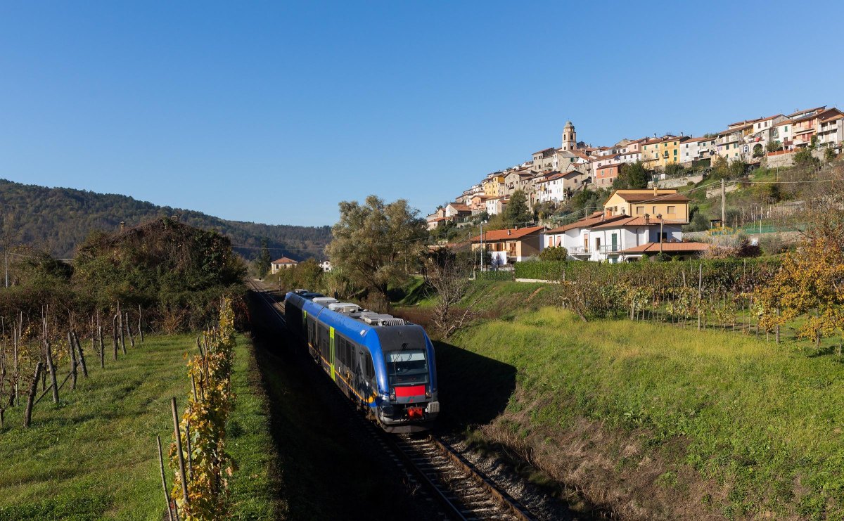 Italian regional train journey