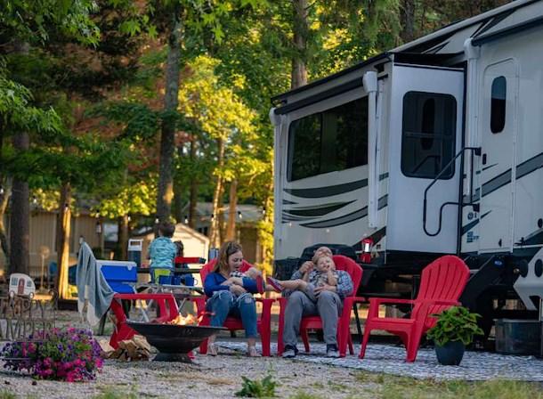 Year round RV park vacation